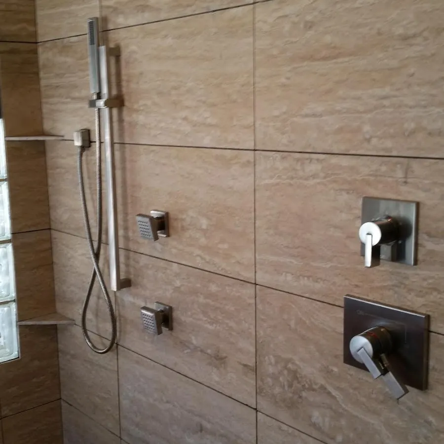 Shower fixture installation for Gas Line Repair in Atwater
